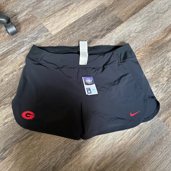 Nike Pants - NIKE DRI_FIT COLLEGE GEORGIA BULLDOGS ATHLETIC RUNNING SHORT SZ XXL NEW NWT